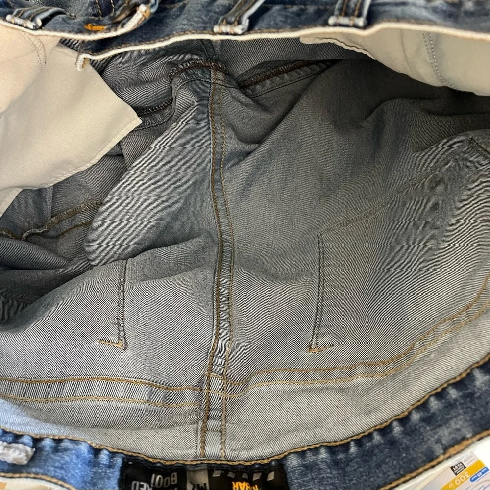 Ariat Rebar M4 42 x 32 Relaxed Boot Cut Men Blue Jeans Western Comfort Cabincore